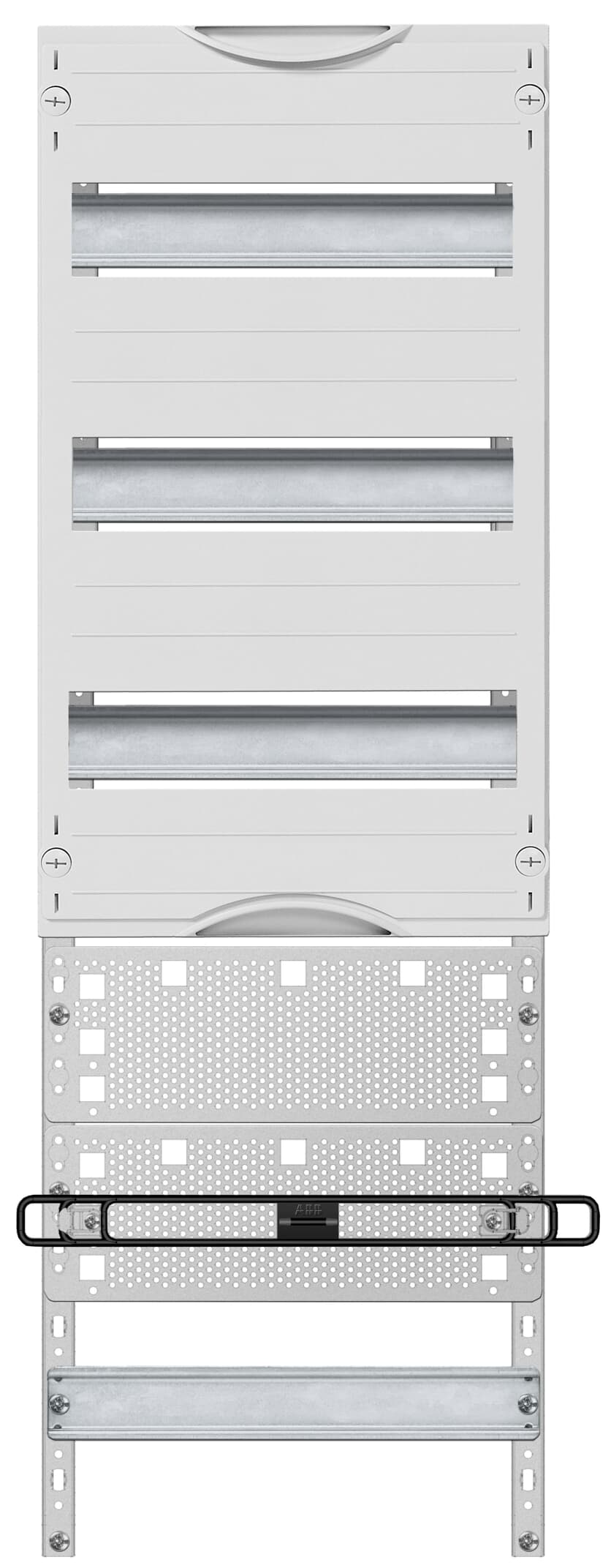 

ABB STJ 1MMC13 Комбинированная медиа панель 36М с перфорированными монтажными платами ширина 1, высо, STJ