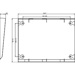 

SE Universal Enclosures НАВЕС 1200X400, Серый