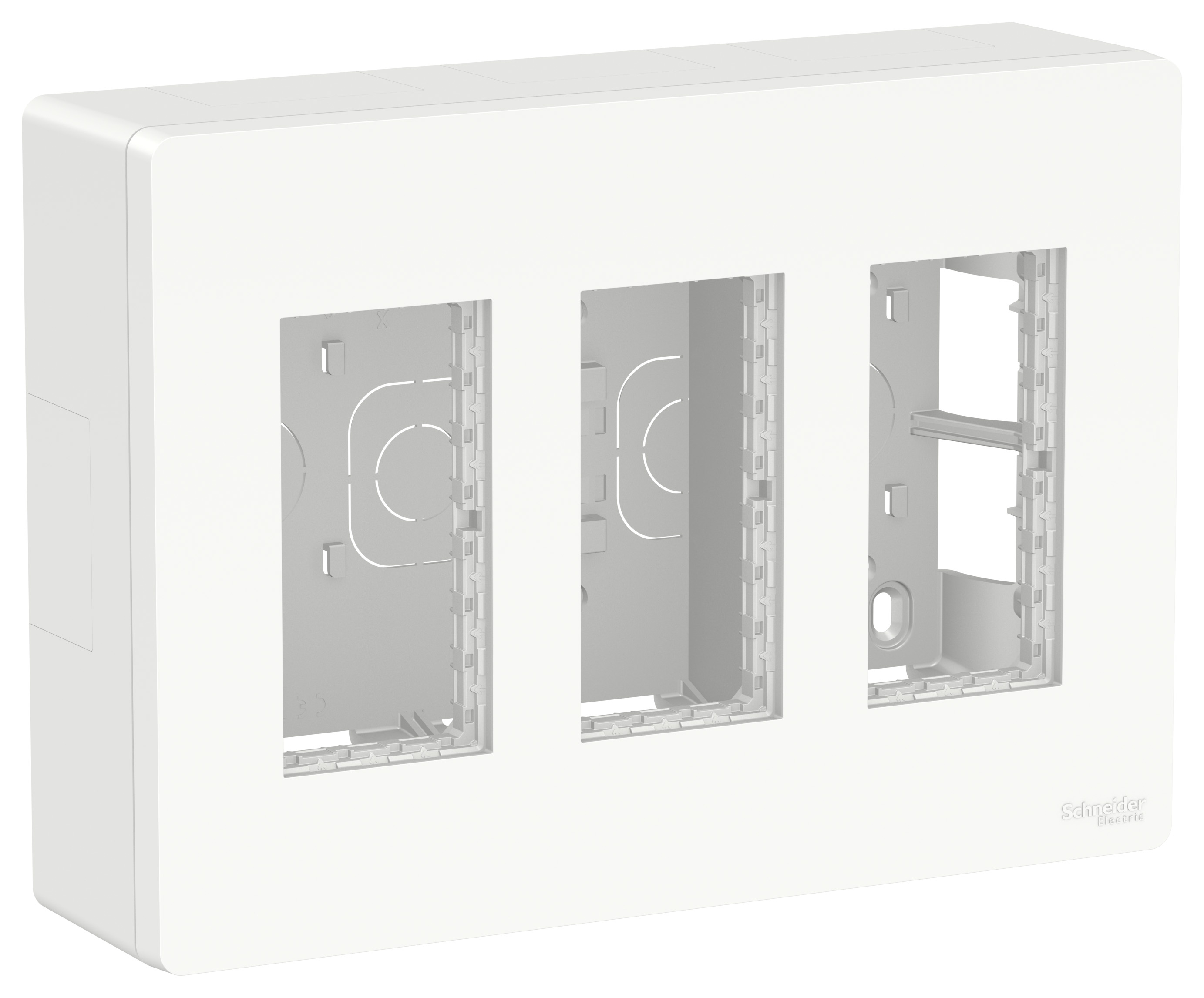 

Блок накладной 3х4 модуля Schneider Electric Unica Modular, белый, Unica Modular