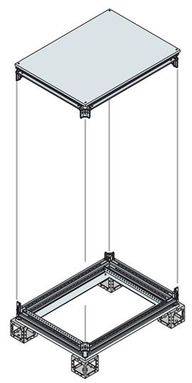 

Abb TUR P Рама шкафа верхняя/нижняя 400x800ШхГ, Прочее