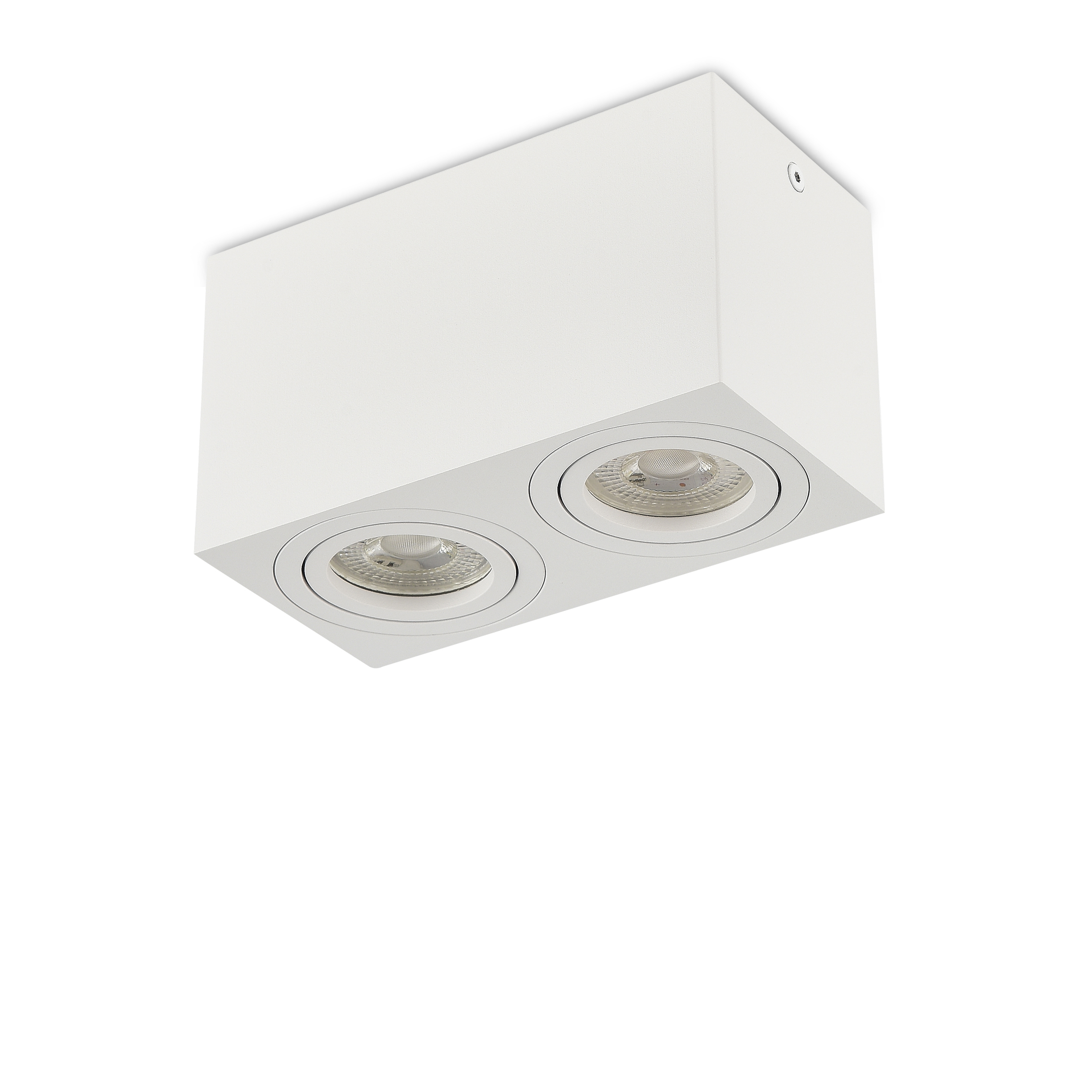 Donolux LED, Basis, св-к накладной, GU10, L160xW80хH90мм, IP20, белый RAL9003, без лампы