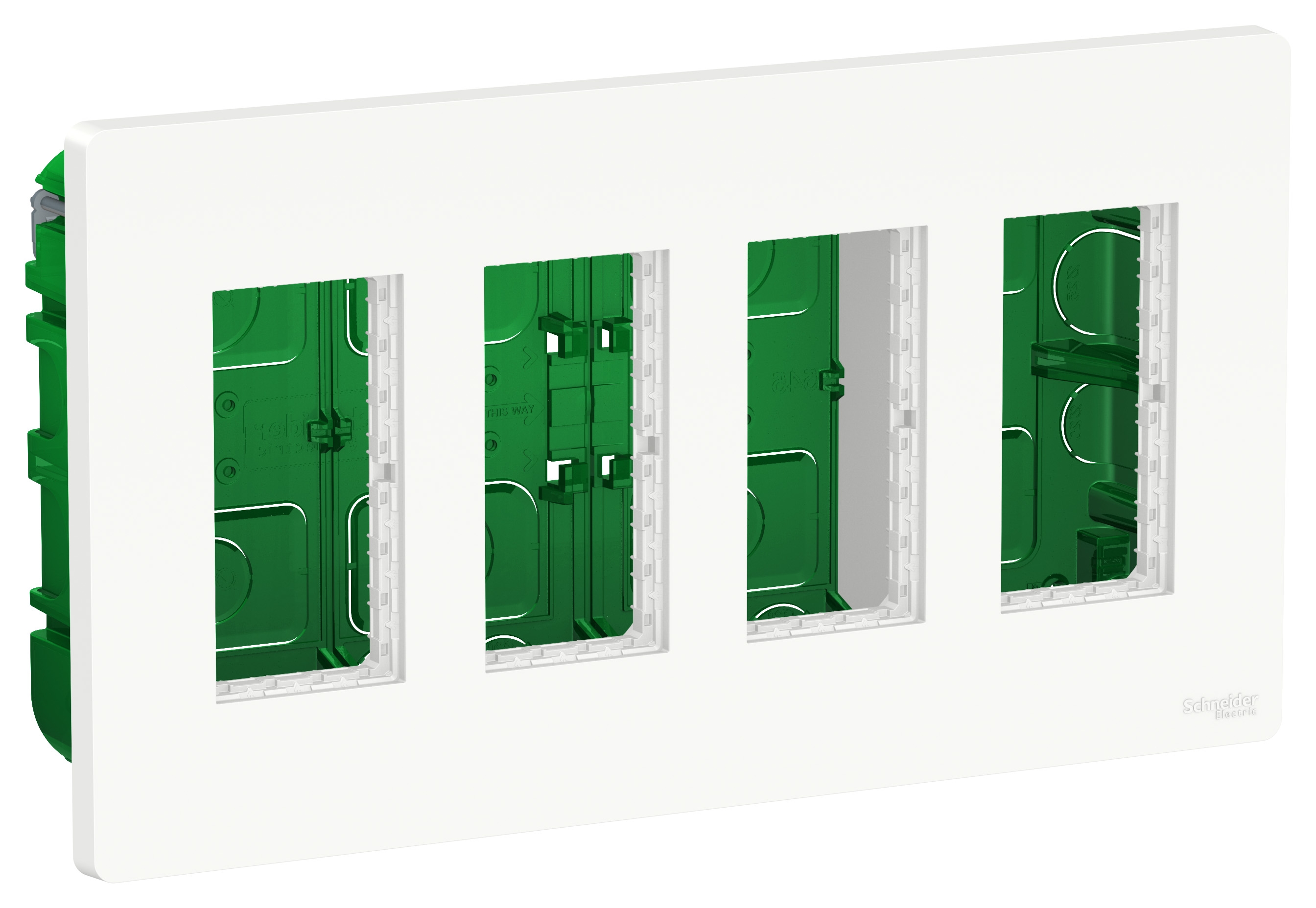 

Блок встраиваемый 4х4 модуля Schneider Electric Unica Modular, белый, Unica Modular