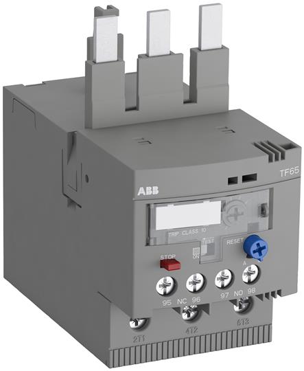 

Abb SST Реле перегрузки тепловое TF65-47 диапазон уставки 36.0 - 47.0А для контакторов AF40, AF52,