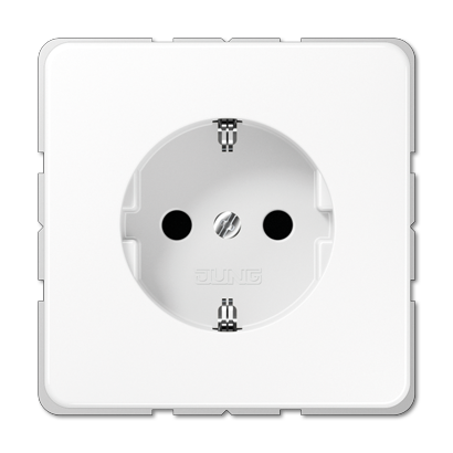

Jung SCHUKO-розетка 16А 250V~ ; белая, Белый