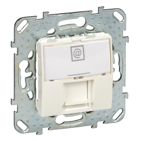 

se unica беж телефонная розетка 1хrj12 (6 конт), Бежевый