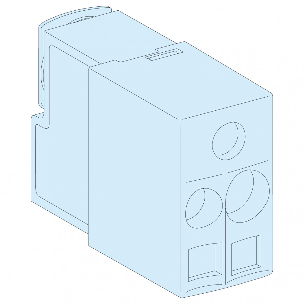 

se m9/pack 12 ответвительных клемм на 6/10 мм для силовых шин powerclip