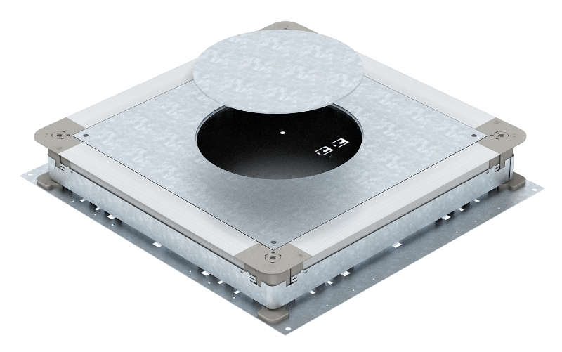 

OBO Bettermann Монтажное основание UZD350-3 (h=70-125 мм) для GESR7 510x467x70 мм (сталь) UGD 350-3