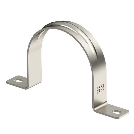 

OBO Bettermann Крепежная скоба металл. двухлапковая 40mm 605 40 V4A