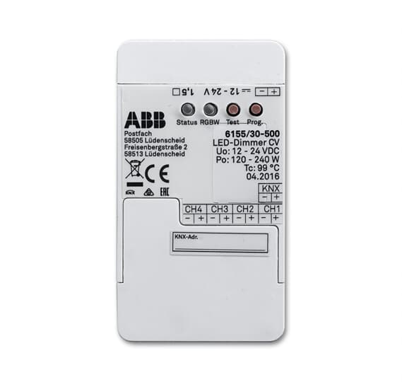 

Abb EIB 6155/30-500 KNX LED-диммер, 4-канальный, без блока питания