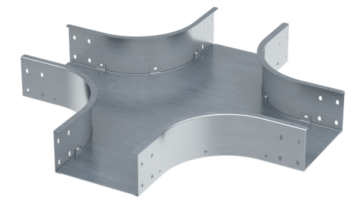 

DKC Ответвитель Х-образный 50х300, 1,5 мм, AISI 304 в комплекте с крепежными элементами и соединител, Светло-серый, "I5 Combitech" - лотки из нержавеющей стали