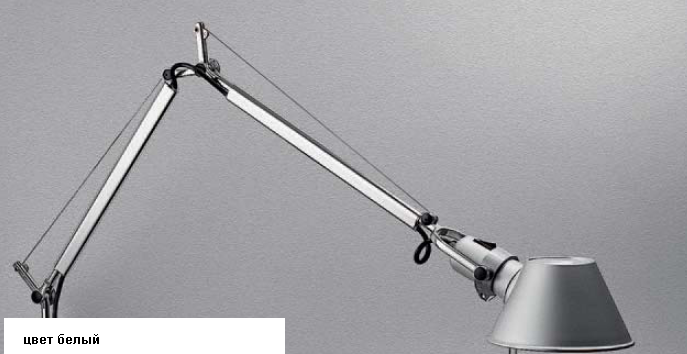 

Artemide Decorative Tolomeo HALO: структура свет-ка, алюминий*, 670х810mm, 1x77W E27, цвет белый