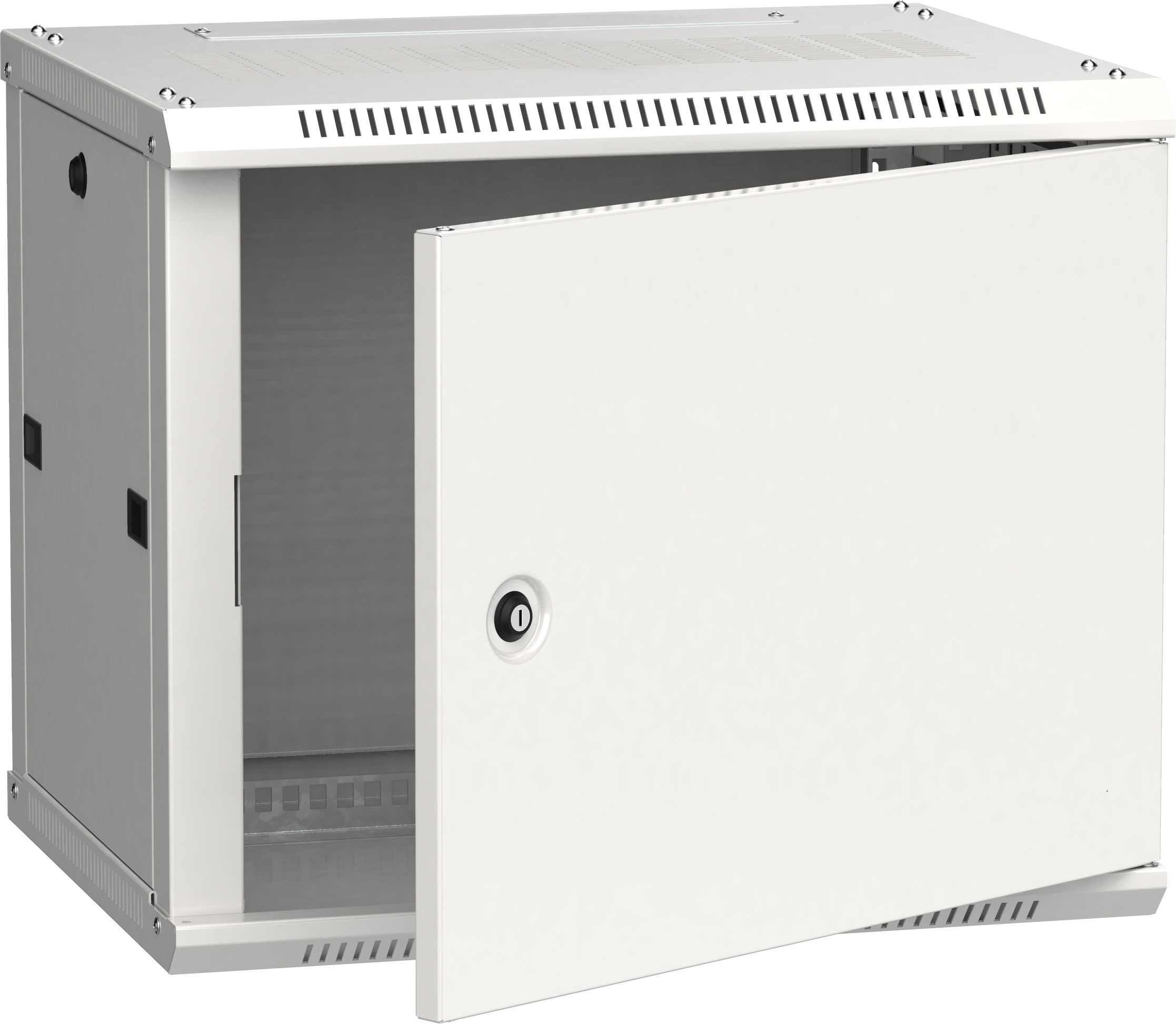 Шкаф коммутационный ITK linea w (lwr3-15u66-MF) настенный 15u 600x450мм