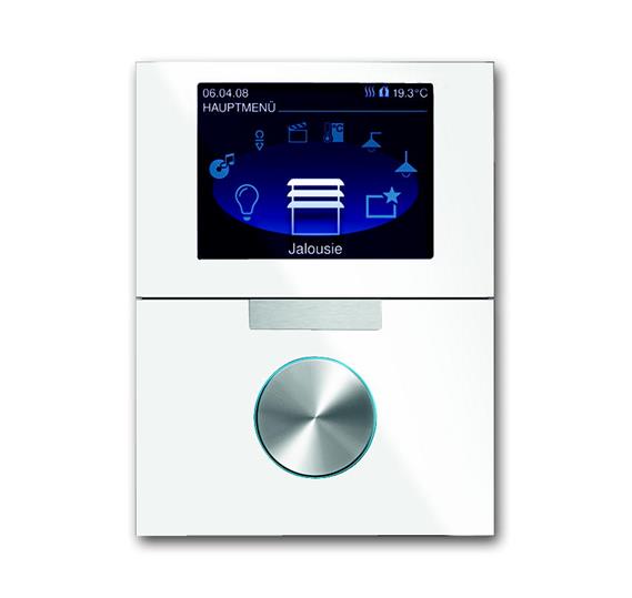 

Abb EIB 6344-24G-101-500 Дисплей с поворотным элементом priOn, белый камень, EIB