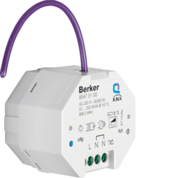 

Berker quicklink - Исполнительное устройство универсального диммера, радиошина KNX, 1-канальное, для скрытого монтажа