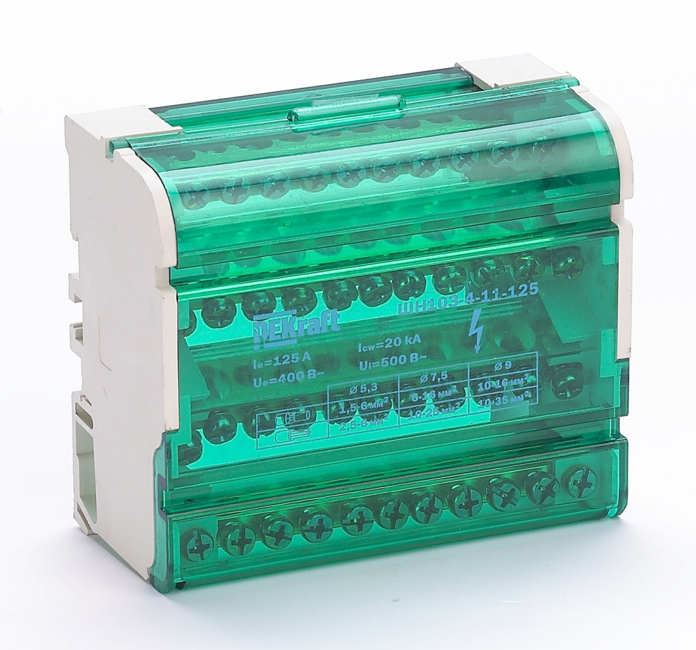 Кросс-модуль 125A 4 полюса 11 контактов 1967₽