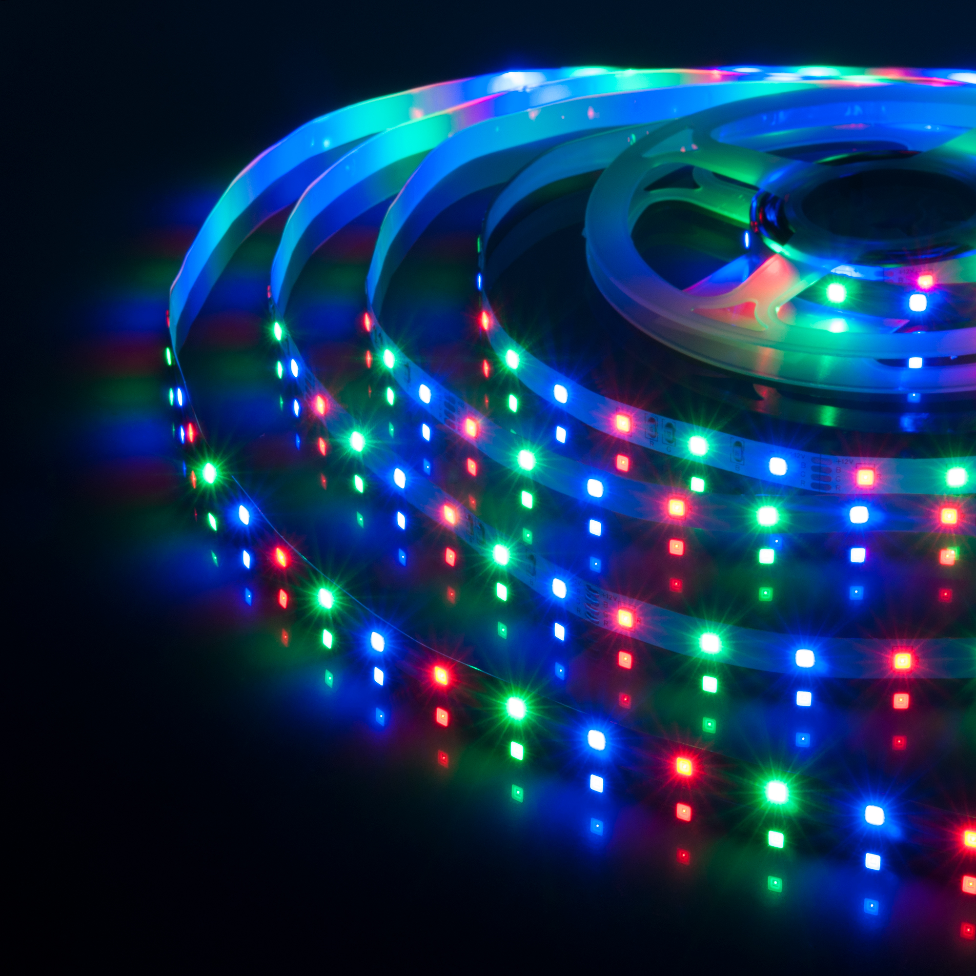 

Elstandard Светодиодная лента Лента светодиодная 12V 4,8W 60Led 2835 IP20 RGB, 5м, 12V 4,8W