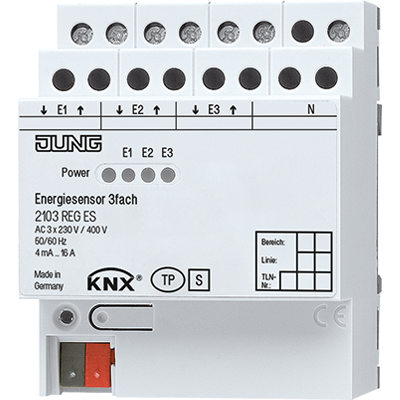 

KNX/EIB-датчик энергии 2103REGES Jung