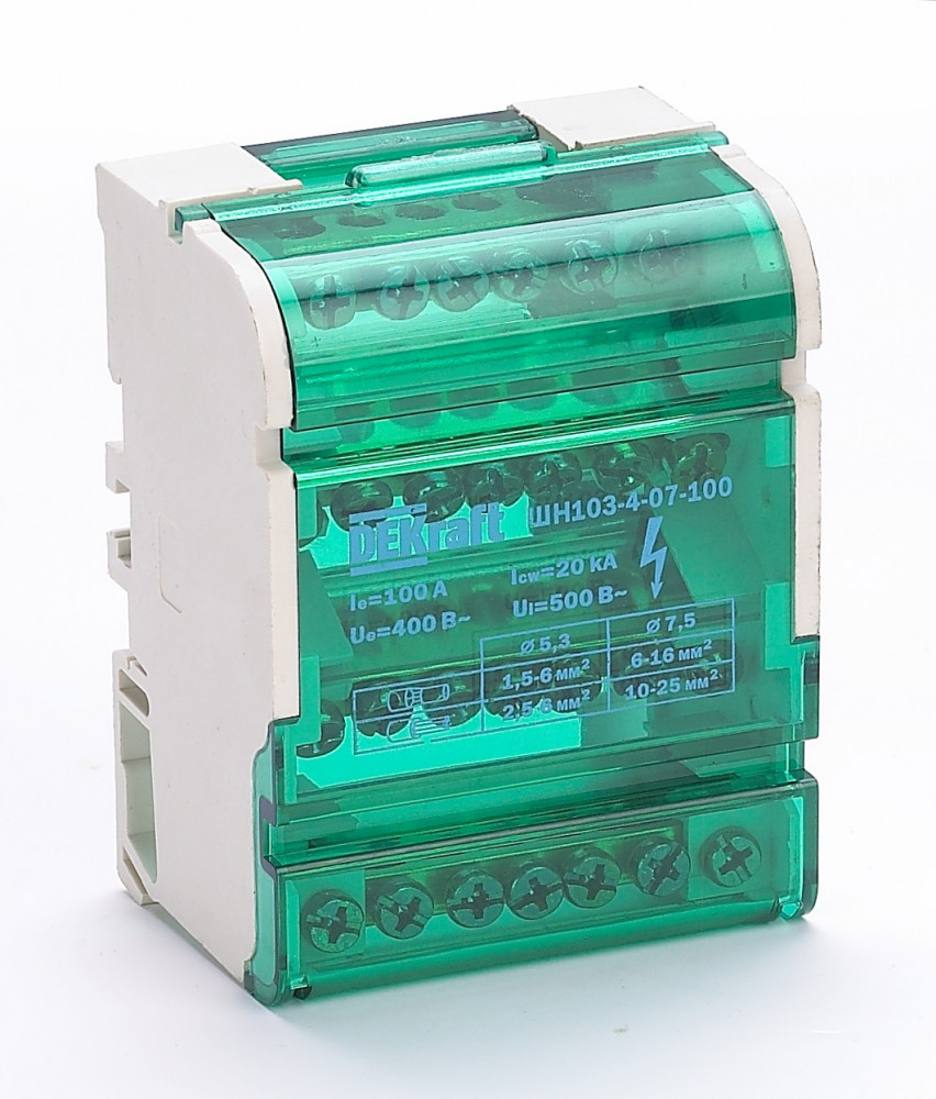 Кросс-модуль 100A 4 полюса 7 контактов 1398₽