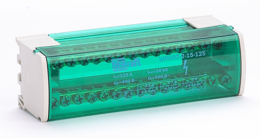 Кросс-модуль 125A 2 полюса 15 контактов 1498₽