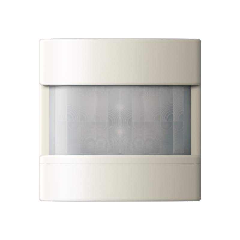 

Jung KNX/EIB датчик движения, стандартный, 180°, высота установки 2,2 м; слоновая кость, A