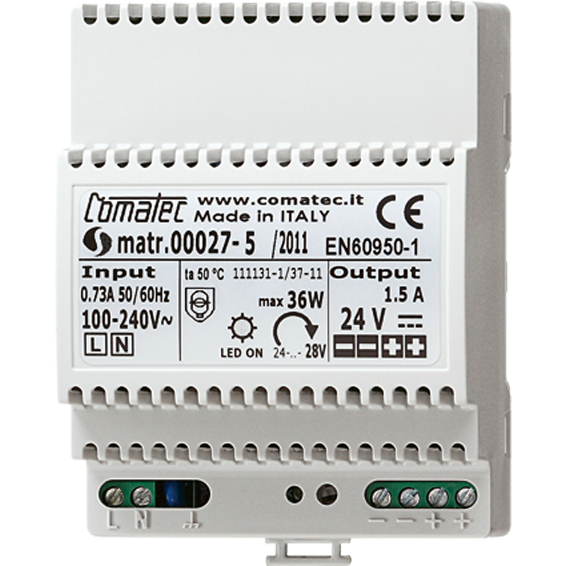 

блок питания 24В для Smart Panel, на DIN рейку NT2415REGVDC Jung