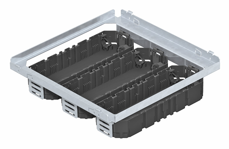 

OBO Bettermann Комплект для монтажного основания UZD250-3 3xGB3 (сталь) MS250-2 3GB3