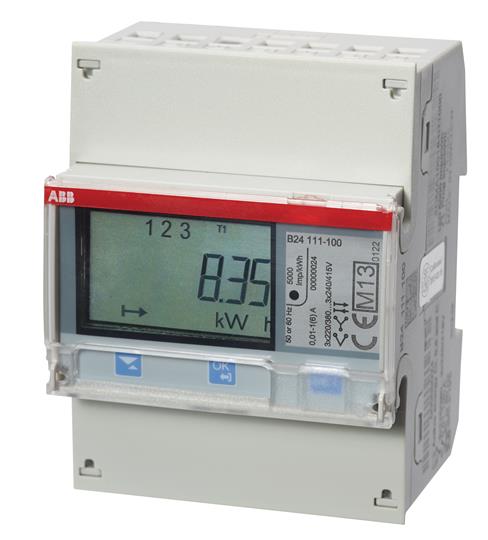 

Abb CEWE M Счетчик 3-фазный активной энергии,1-тарифный,кл. точности 1,трансф. вкл. 1(6)А, имп. вых