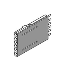 

Abb SACE Адаптер для вторичных цепей втычного/выкатного выключателя ADP 5pin SOR/UVR RC T4-T5-T6 P/W