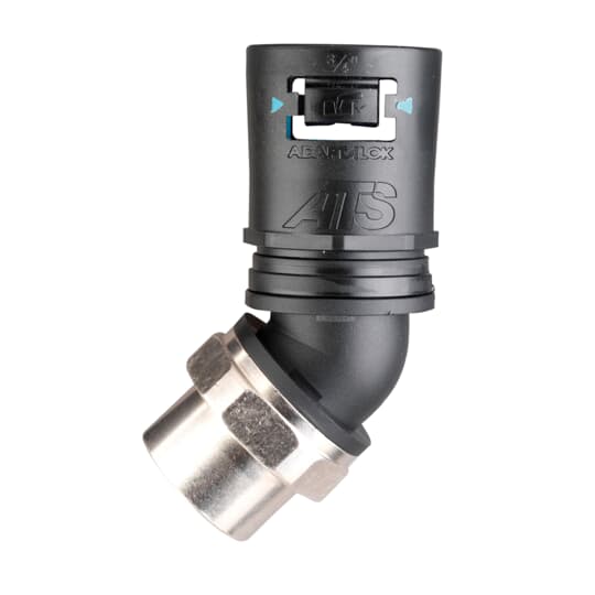 

ABB TCND Фитинг AT48/M50/SF45/BLB, 45°, РА66/никел.латунь/эласт., черный/голубой, резьба M50, d48, 2, Синий, TCND