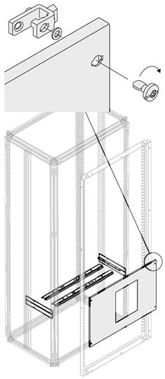 

Abb TUR P Комплект верт.E6.2 3/4P HS FIX W=1000MM, Естественный цвет