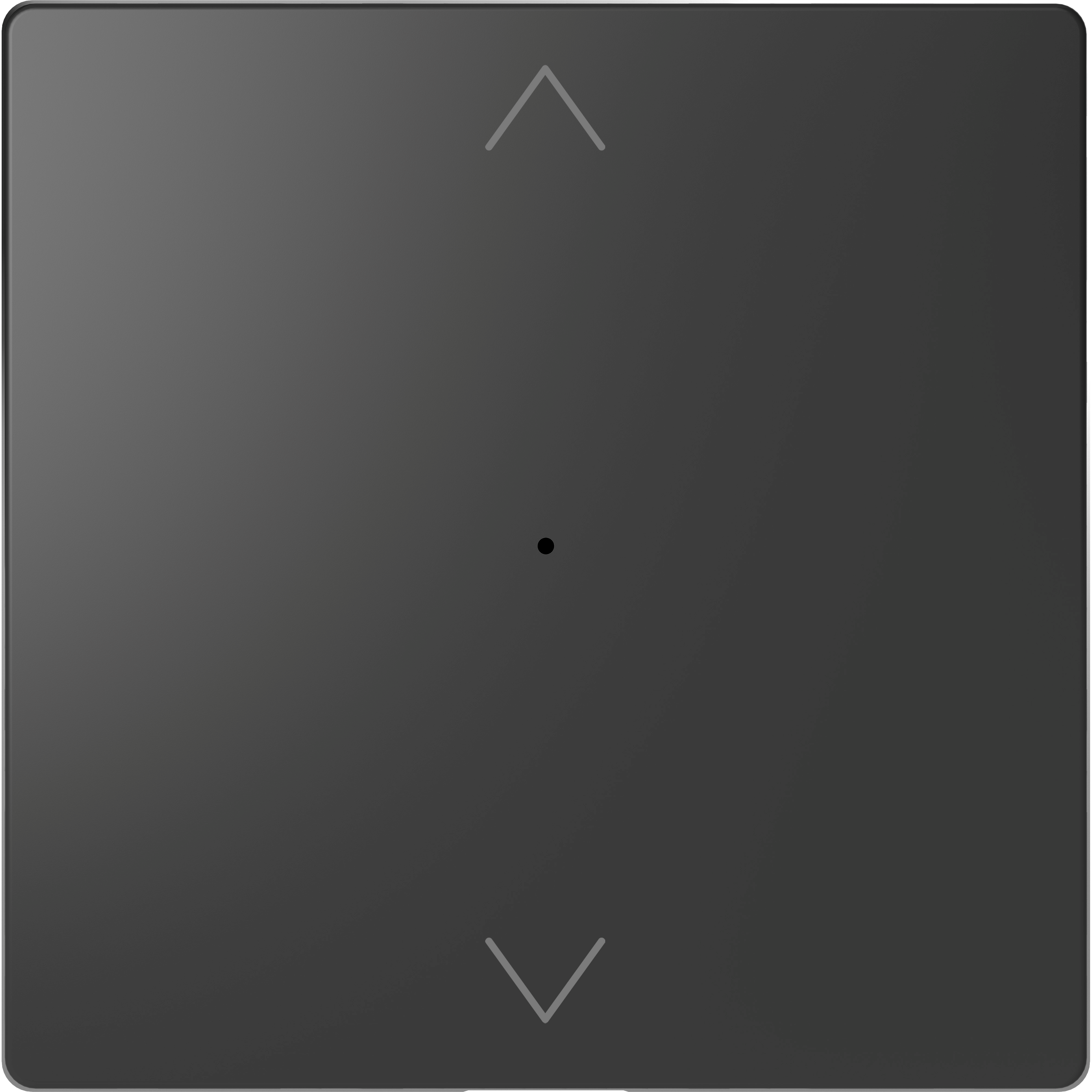 Merten D-Life PlusLink КЛАВИША 1-ная с симв. вх/вз, АНТРАЦИТ