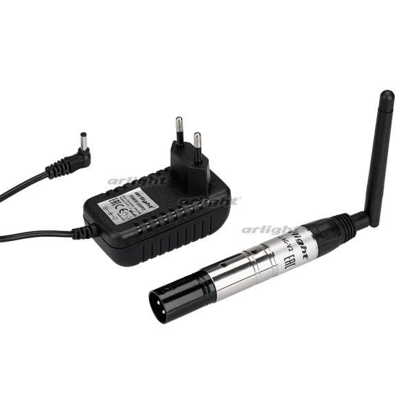 

Arlight Усилитель CT-DMX-2.4G-V2 (5V, RF, XLR Male), Серебристый, Серия DMX512