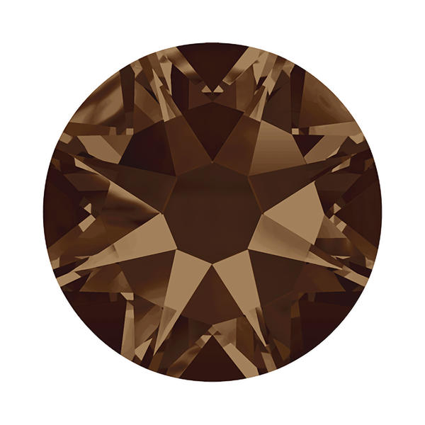 Кристаллы Swarovski 2058 SS6 20mm клеевые No Hotfix Smoked Topaz 220 в упаковке 1440 штук продажа кратно упаковке 1870₽