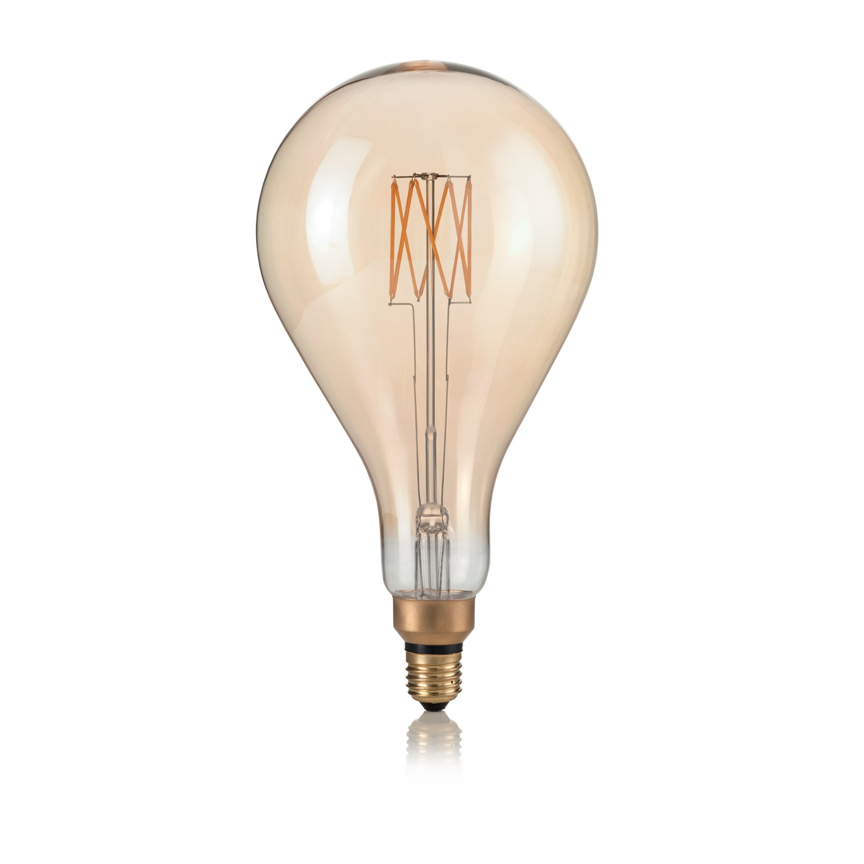 

Ideal Lux E27 VINTAGE XL 08W GOCCIA AMBRA 2200K DIMM лампа, E27