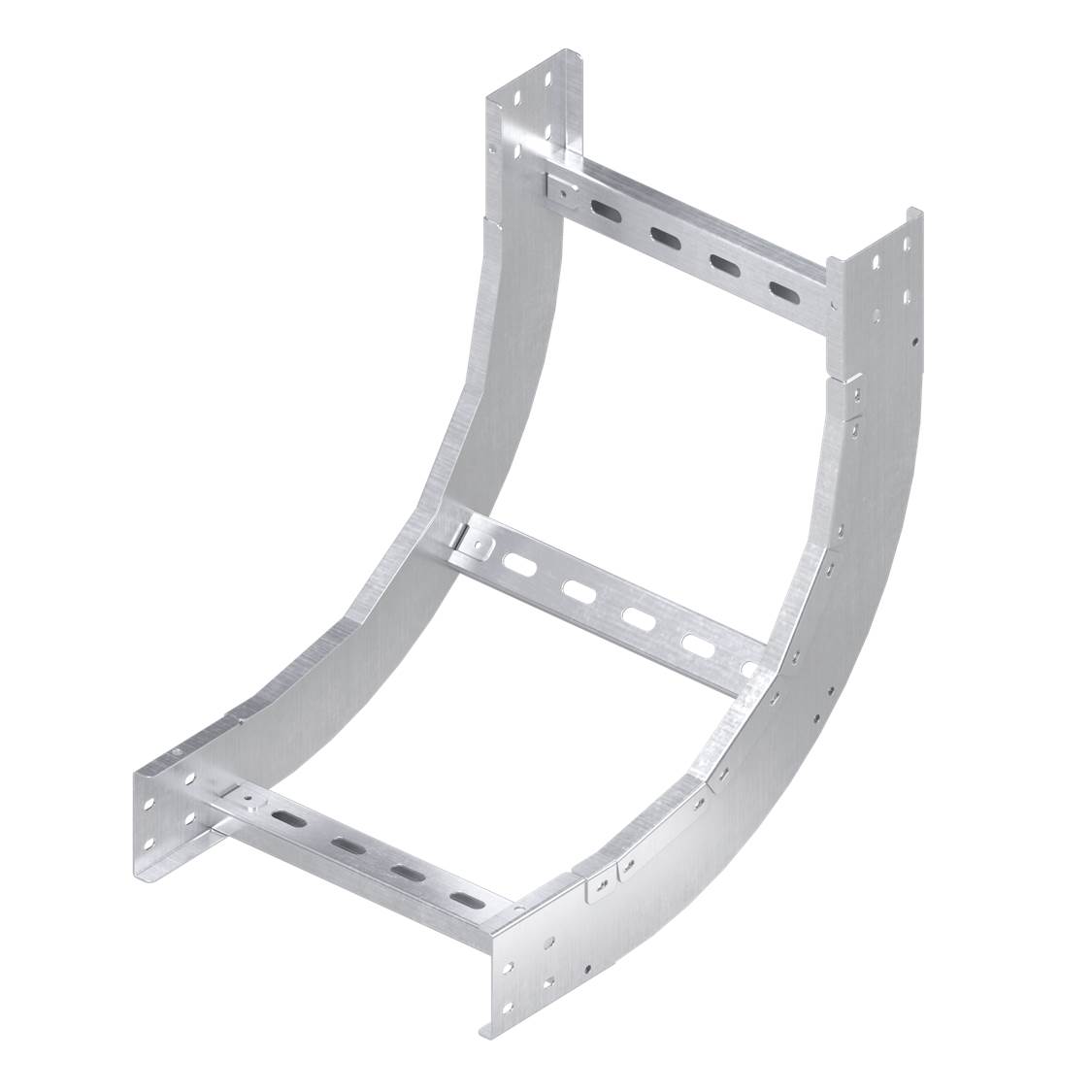 

DKC Угол вертикальный внутренний 90 градусов, 50х500 R300 в комплекте с крепежными элементами и соед, Светло-серый, "L5 Combitech" - лестничные лотки