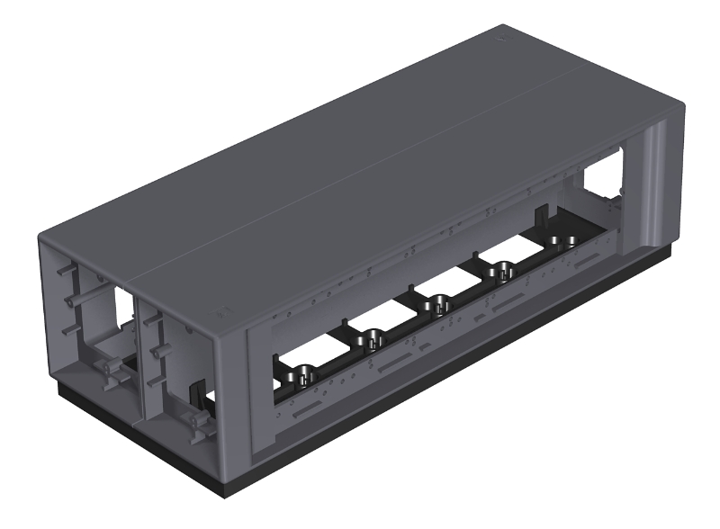 

OBO Bettermann Напольный бокс Telitank 375x154x109 мм (полиамид,серый) T12L 00C 7011