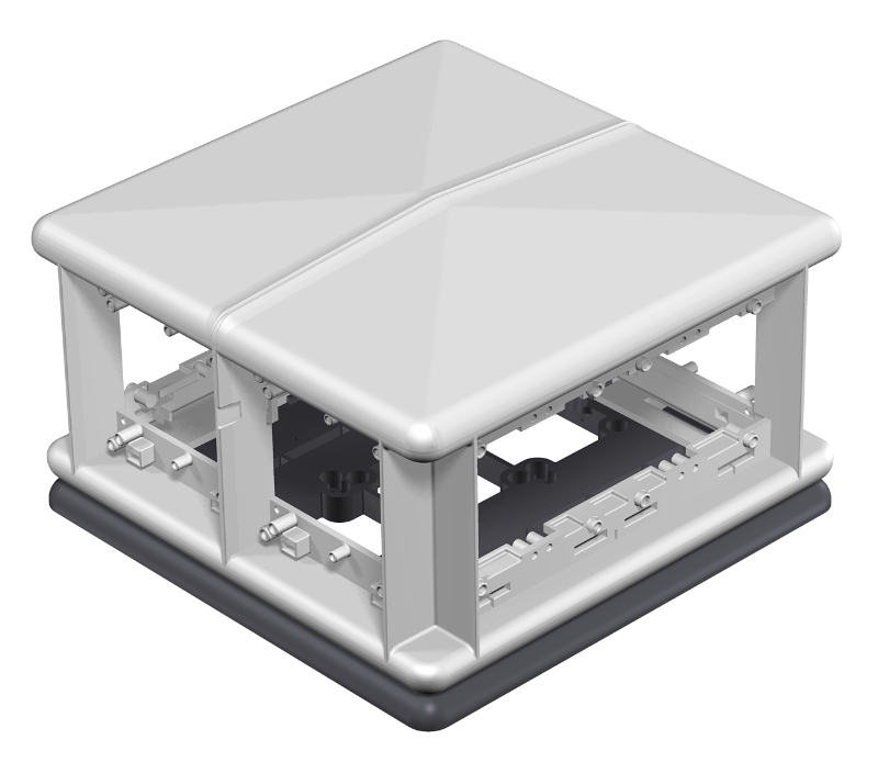 

OBO Bettermann Напольный бокс Telitank 225x225x125 мм (полиамид,черный) T8NL 00C 9011