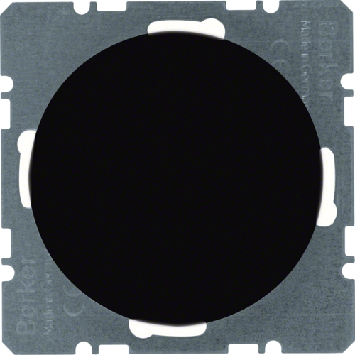 Заглушка Berker R.1; R.3, черный глянцевый