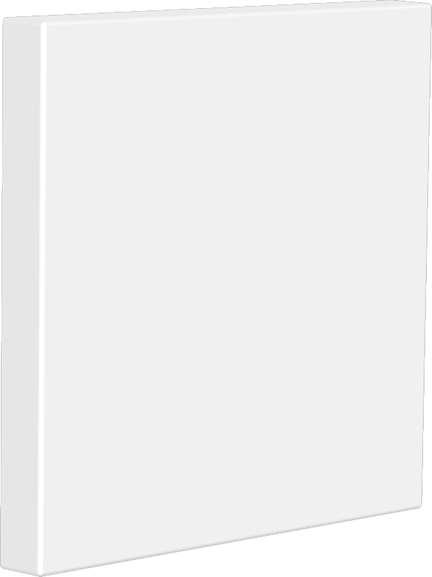 Датчик движения ВЧ настенный, обзор 160º, 1200Вт, 3-15 метров, 3-х проводный, встраиваемый, IP20, накладка 55х55мм, белый, без рамки, Donel