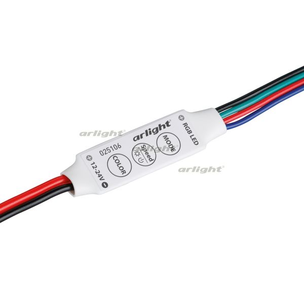 

Arlight Контроллер LN-MINI-RGB (12-24V, 3x2A) (ARL, IP20 Пластик, 1 год), Серия COMFORT [LN,VT,CT]