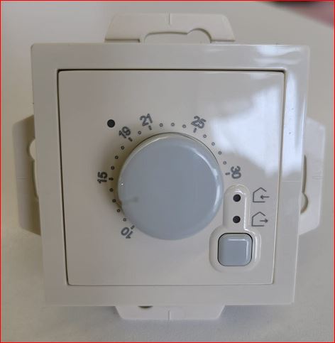 

Терморегулятор для тёплого пола Schneider Electric AtlasDesign, бежевый - комплект из термостата для теплого пола с датчиком от Legrand Etika бежевый + адаптер от AtlasDesign бежевый, AtlasDesign