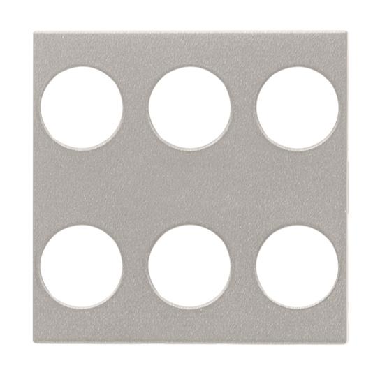 

Abb EIB N2221.6 PL Плата центральная Zenit для 6-клавишного сенсора, серебристый, Серебро, EIB