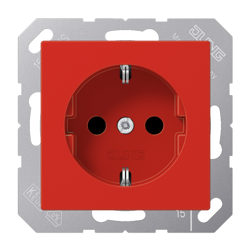 

SCHUKO®-розетка 16 A / 250 B ~ A1521BFRT Jung, A