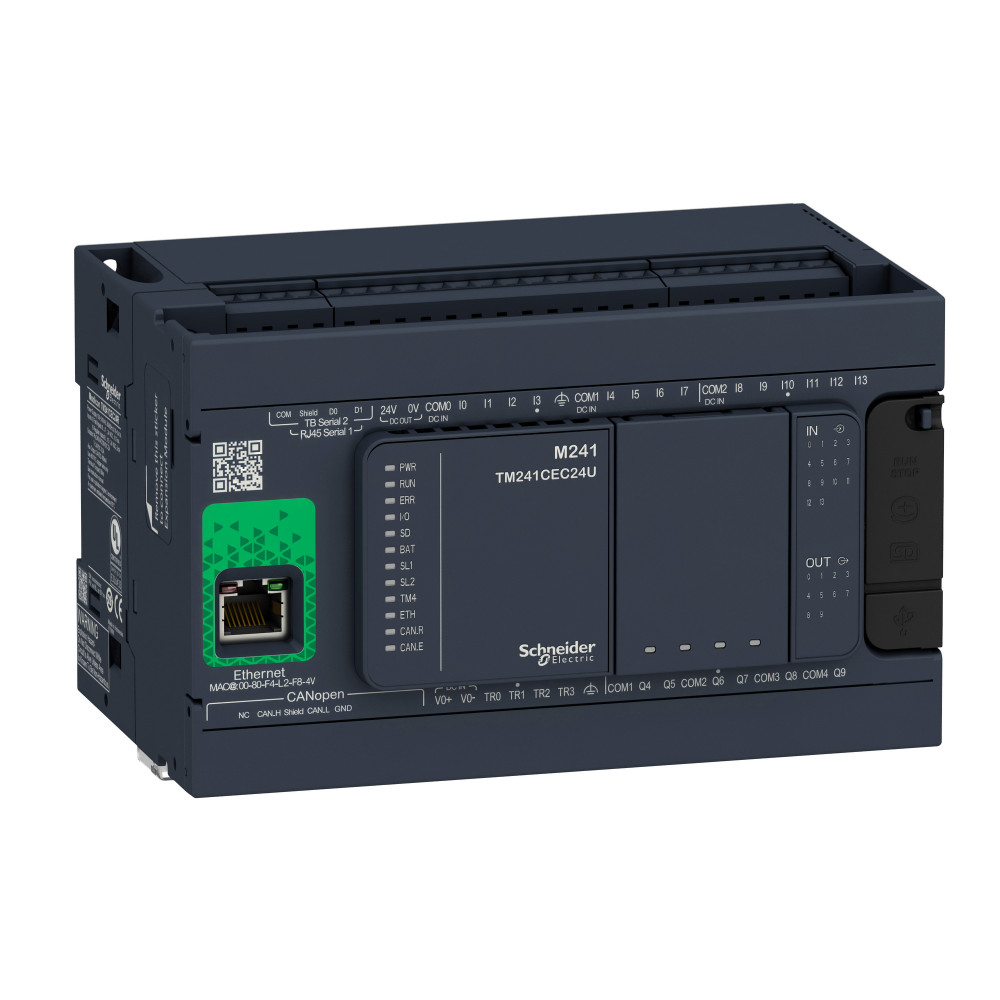 

БАЗОВЫЙ БЛОК M241-24IO РЕЛЕ ETHERNET CAN MASTER