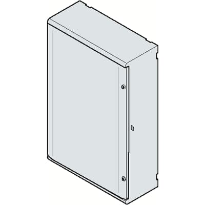 

Abb LUC GEMINI корпус шкафа IP66 глухая дверь 855х590х360мм ВхШхГ(Размер5), Серый