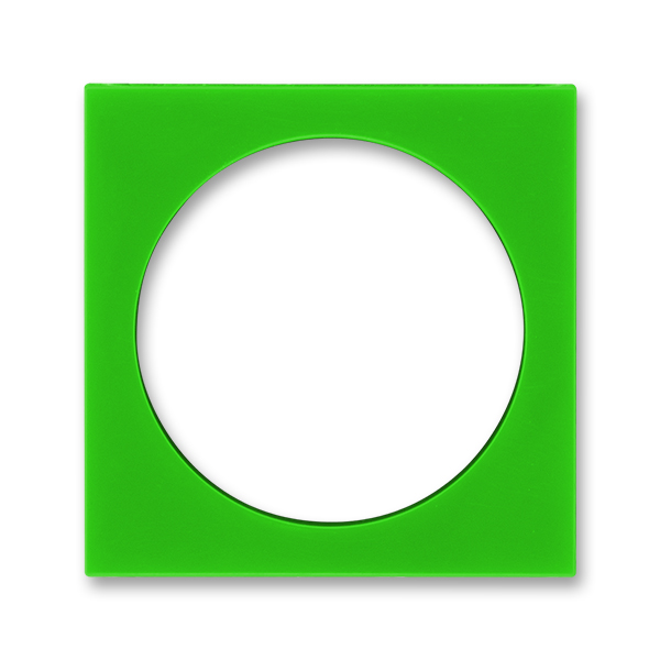 ABB Levit зелёный Сменная панель на розетку с заземлением