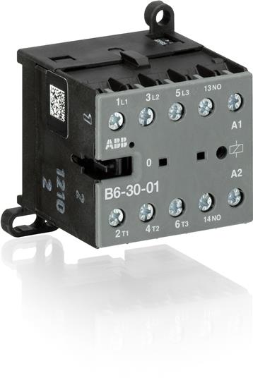 

Abb SST Миниконтактор B6-30-01-F 9A (400В AC3) катушка 400В АС