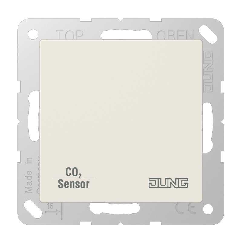 

KNX/EIB датчик углекислого газа, влажности и комнатной температуры CO2A2178 Jung, Кремово-белый