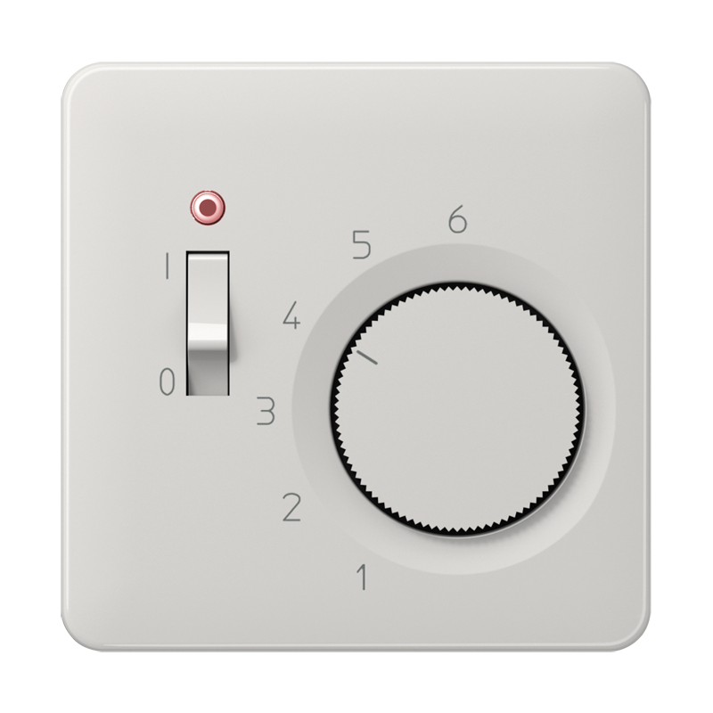 

Крышка для регуляторов температуры воздуха помещений TR 231 U и TR 241 U; светло-серая CDTR231PLLG Jung, CD