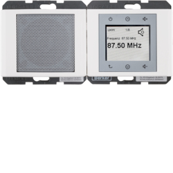 

Berker RADIO TOUCH, Arsys, цвет: полярная белезна